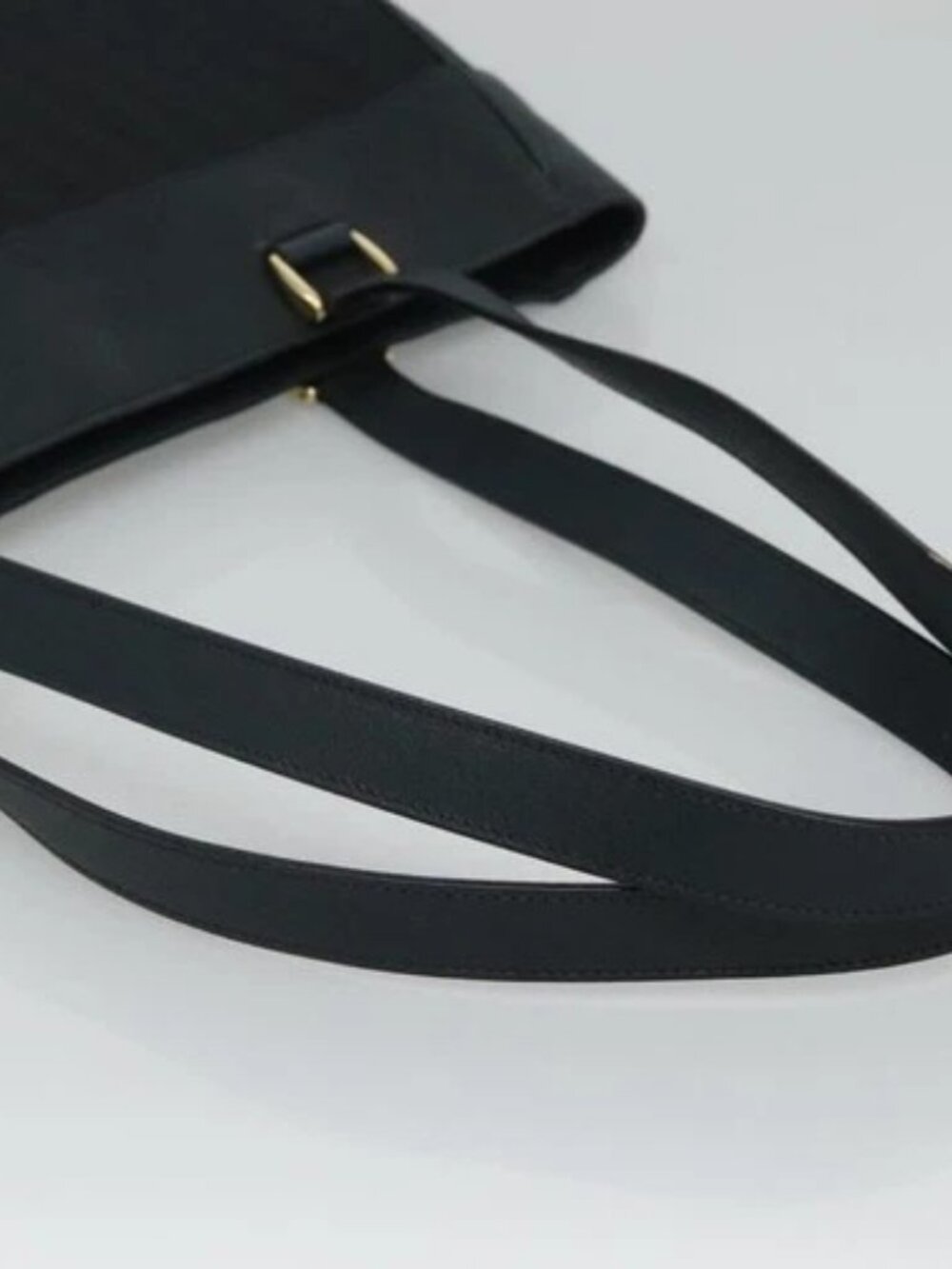 GUCCI Tote Bag Canvas Navy Gold 001 865 1525 - Picture 7 of 15